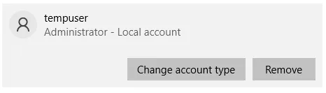 Windows Local Administrator Account